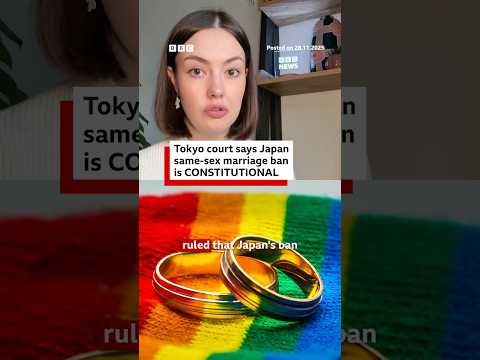 Tokyo court rules Japan’s same-sex marriage ban is constitutional. #BBCNews