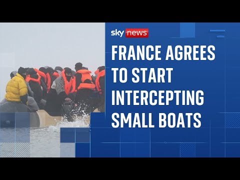 France agrees to start intercepting small boats