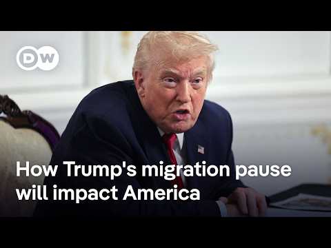 Trump to ‘permanently pause’ migration from ‘third world countries’ | DW News
