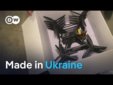 The Ukrainian volunteers building drones for the frontline | DW News