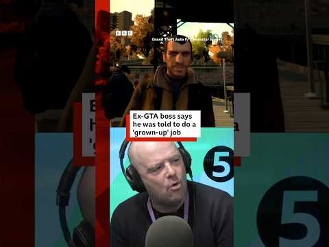 Ex-Rockstar boss says he was told to do a ‘grown-up’ job. #GTAVI #GrandTheftAuto #Gaming #BBCNews