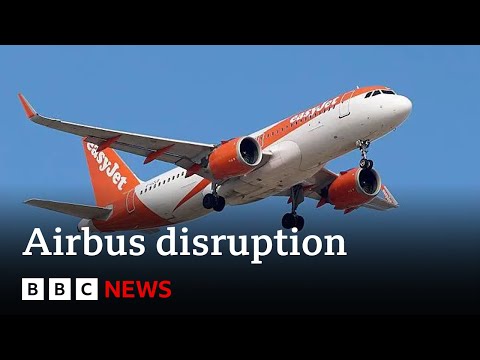 Airbus flights disrupted for urgent software update | BBC News
