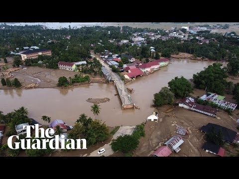 Flash floods and landslides cause devastation in Indonesia