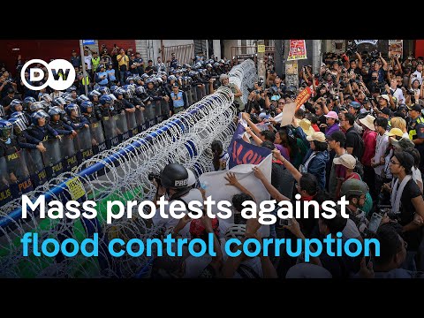 Philippines: Thousands protest corruption scandal | DW News