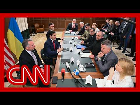 US and Ukrainian negotiators meet to advance revised peace plan