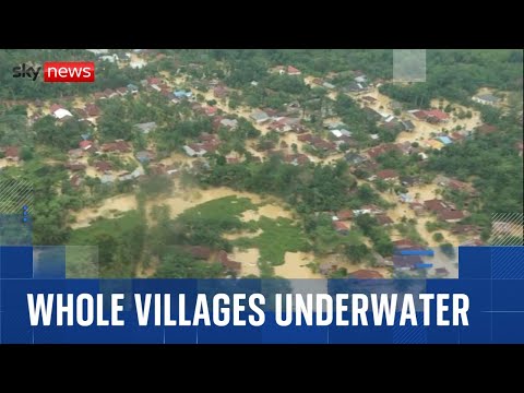 Villages underwater, and lives destroyed as floods kill hundreds across Southeast Asia