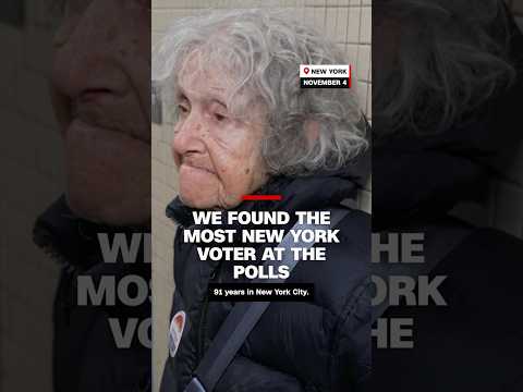 We found the most New York voter at the polls
