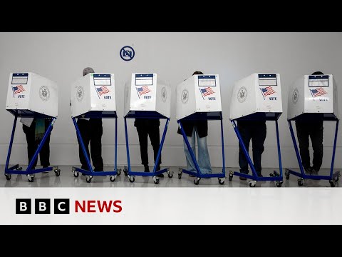 New York mayoral election voting begins | BBC News