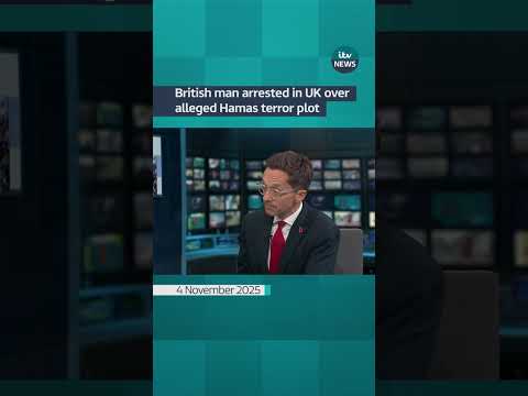 British man arrested in UK over alleged Hamas terror plot | ITV News