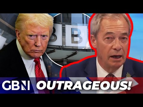 Nigel Farage SCOLDS BBC for ‘DISGRACEFUL’ editing of Donald Trump Capitol riots video