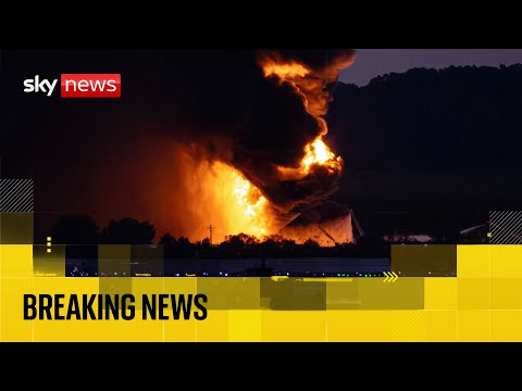 Cargo plane crashes near Louisville airport in Kentucky