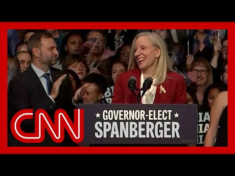 ‘An example for the rest of the nation’: Hear projected VA Gov. Spanberger’s celebration speech
