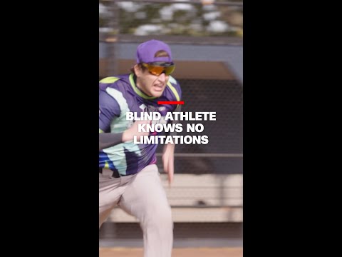 Blind athlete knows no limitations