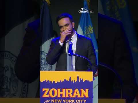 Zohran Mamdani’s victory speech following New York mayor election win