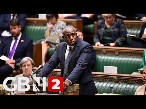 David Lammy takes Prime Minister’s Questions