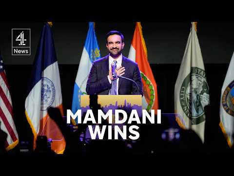 Zohran Mamdani’s landslide win in New York City mayoral race