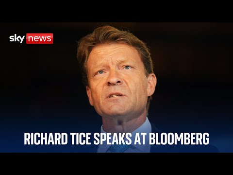 Reform UK’s Richard Tice gives speech and holds Q&A at Bloomberg