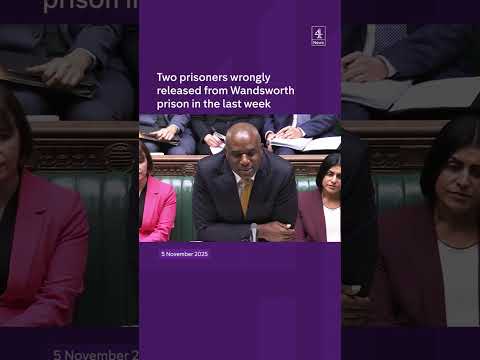 Prisoners wrongly released