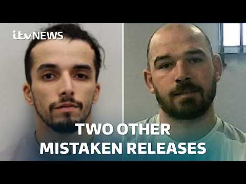 Manhunt underway for two prisoners mistakenly released from Wandsworth prison | ITV News
