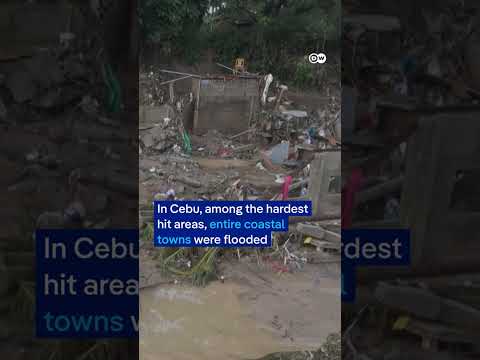 The aftermath of typhoon Kalmaegi in the Philippines | DW News
