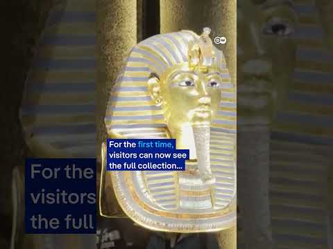 Cairo’s Grand Egyptian Museum showcases King Tutankhamun’s complete treasure | DW News