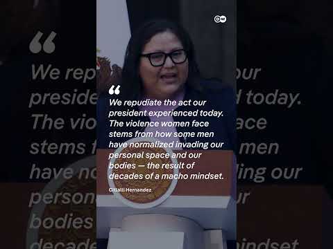 Man arrested after grouping Mexico’s President Scheinbaum | DW News