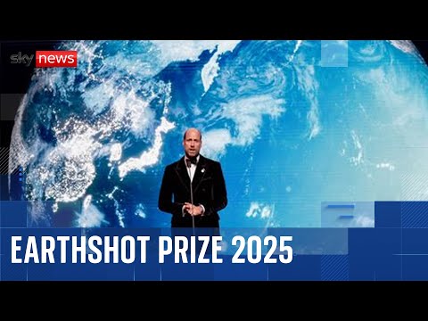 Prince William hails ‘world’s true action heroes’ at Earthshot awards