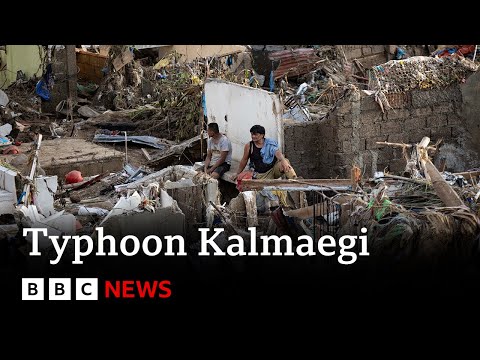 Deadly typhoon heads for Vietnam after killing at least 114 in Philippines | BBC News