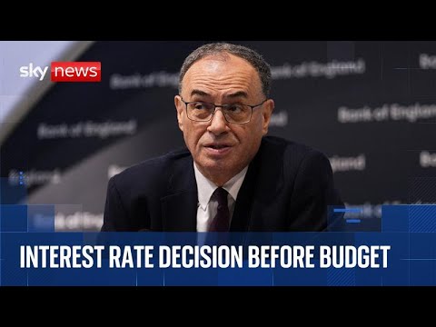 Bank Of England news conference following interest rate decision