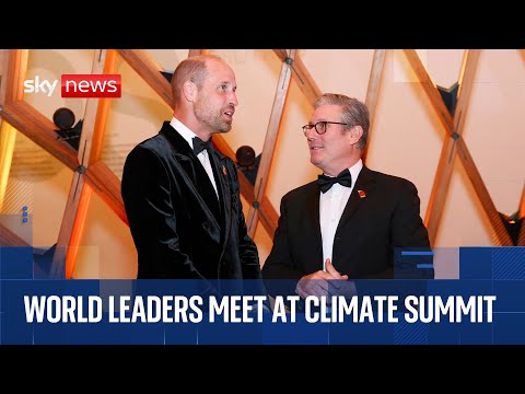 World leaders arrive at COP30 in Brazil