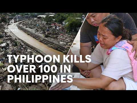 Calamity as Typhoon Kalmaegi kills at least 114 in Philippines