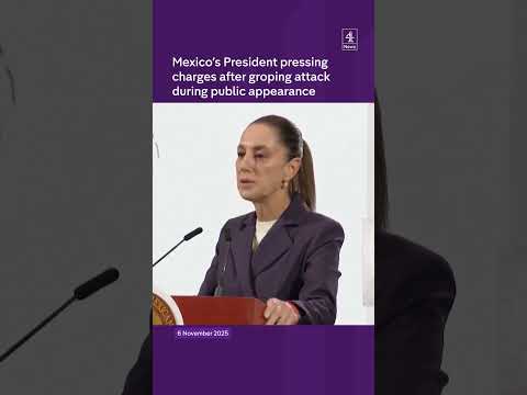 Mexico’s President presses charges after public groping