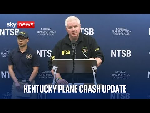 Update on plane crash in Louisville, Kentucky, which killed at least 12 people