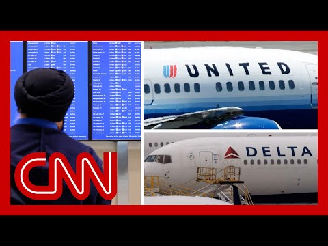 United, Delta cancel flights as nation braces for FAA cuts