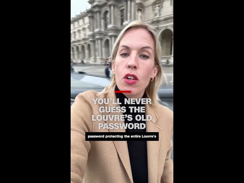 You’ll never guess the Louvre’s old password