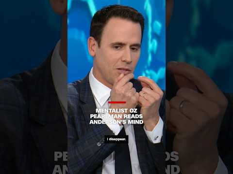 Mentalist Oz Pearlman reads Anderson Cooper’s mind