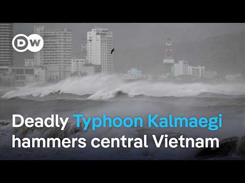 Typhoon Kalmaegi makes landfall in Vietnam | DW News