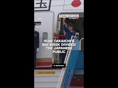 How Takaichi’s big week divided the Japanese public
