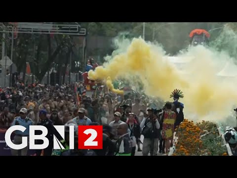 WATCH: Day of the Dead parade in Mexico City