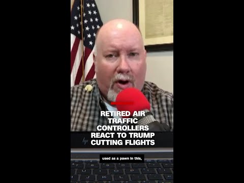 ‘It’s a joke’: Retired air traffic controllers react to Trump admin cutting flights