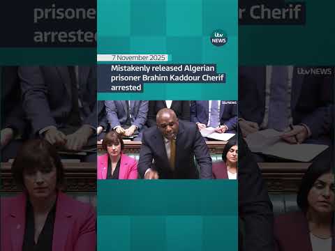 Mistakenly released Algerian prisoner Brahim Kaddour Cherif arrested