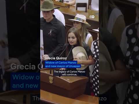 Mexico: Grecia Quiroz adopts late husband’s role as mayor days after his assassination | DW News