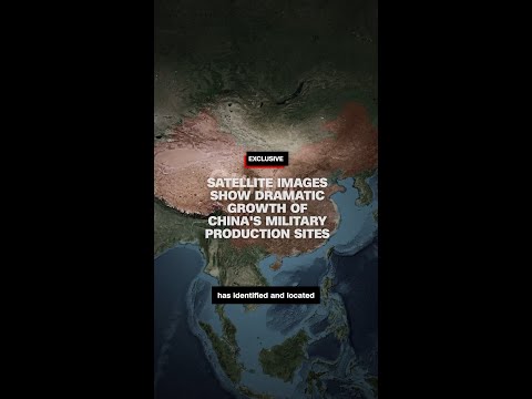 Satellite images show dramatic growth of China’s military production sites