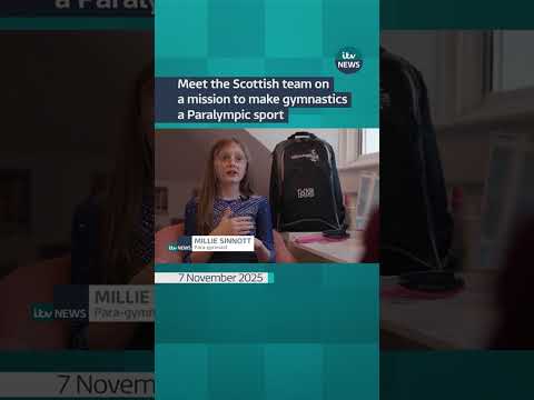 Gymnastics is not a Paralympic sport but a team of young gymnasts are trying to change that #itvnews