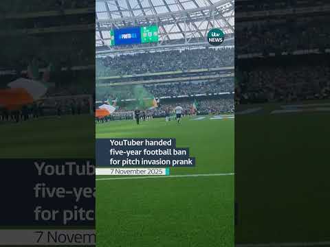 Daniel Jarvis banned from attending all national and international matches for five years #itvnews