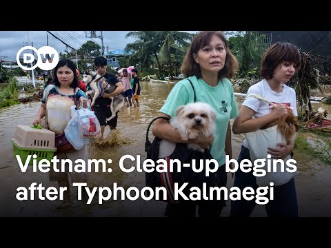 Typhoon Kalmaegi leaves trail of damage in Vietnam | DW News