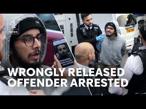Algerian prisoner wrongfully released arrested in North London