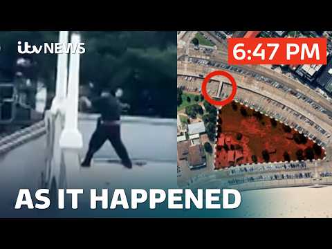 How the Bondi Beach attack unfolded, minute-by-minute | ITV News