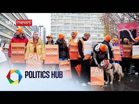 Christmas strike by resident doctors to go ahead as flu cases in hospitals surge | Politics Hub