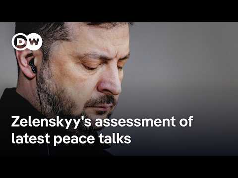 Zelenskyy: Peace talks with US negotiators have been productive but not easy | DW News